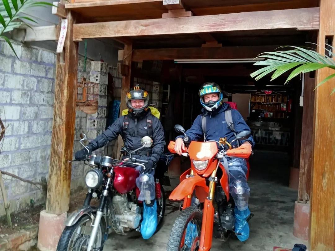 Linh Homestay And Motorbikes Rent ハザン エクステリア 写真